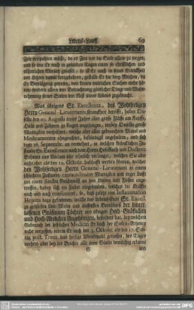 Lebens-Lauff, Der ... Reichs-Gräfin von Fleming, gebohrner von Wreechen