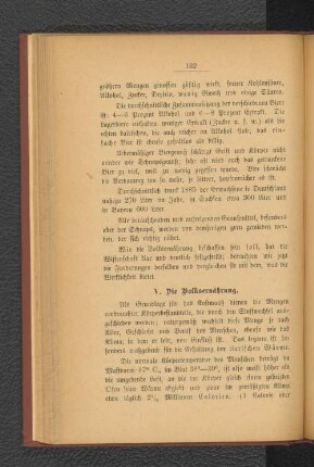 V. Die Volksernährung.