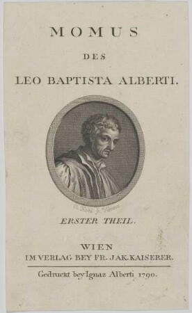 Bildnis des Leo Baptista Alberti