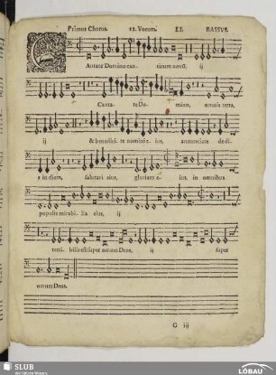 LI. Cantate Domino canticum novum