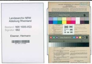 Entnazifizierung Hermann Eisener , geb. 06.11.1896 (Polizeibeamter)