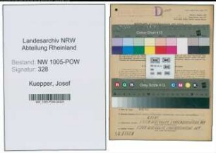 Entnazifizierung Josef Kuepper , geb. 13.05.1906 (Kaufmann)
