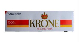 Zigarettenmarke Krone - Extra Leicht