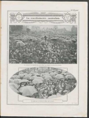 La manifestación neutralista