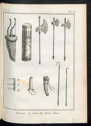 Instruments de guerre des anciens Chinois