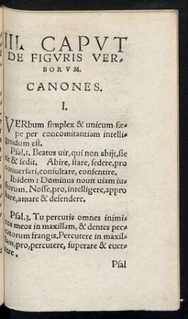 III. Caput De Figuris Verborum.