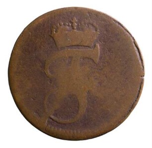 Münze, Pfennig, 1737