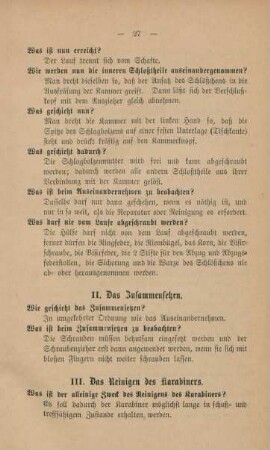 II. Das Zusammensetzen