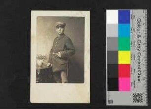 Feldpostkarte an Martin Brau (Vater) in Buchholz, Kreis Harburg von Konrad Brau aus dem Felde
