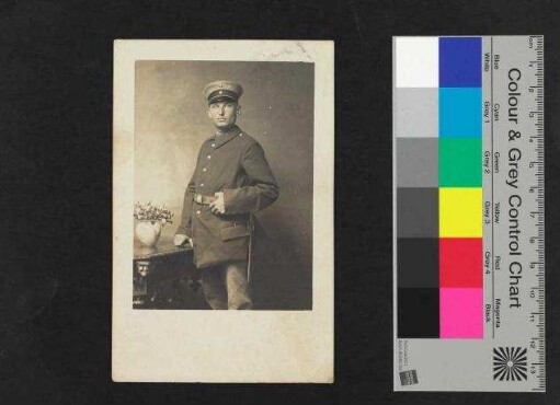 Feldpostkarte an Martin Brau (Vater) in Buchholz, Kreis Harburg von Konrad Brau aus dem Felde