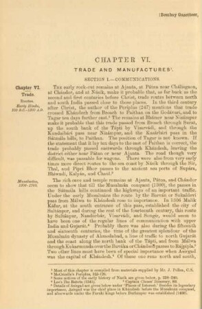 Chapter VI. Trade and manufactures