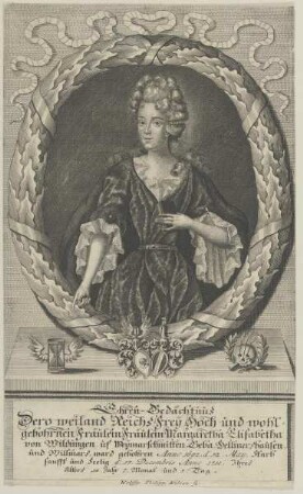 Bildnis der Margaretha Elisabetha von Wildungen