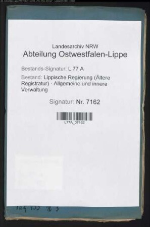 Liquidation der Lieferungen für die preußischen und holländischen Truppen im Jahre 1806