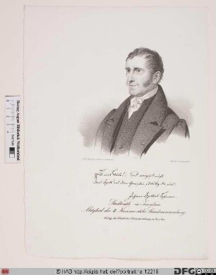 Bildnis Johann Gottlob Lehmann (II)