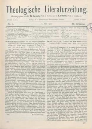 321 [Rezension] Neumann, Karl Eugen (Übers.), Gotamo Buddho‘s Reden aus der längeren Sammlung Dighanikayo des Pali-Kanons. 1. Bd