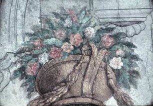 Scheinarchitektur und dekorative Elemente