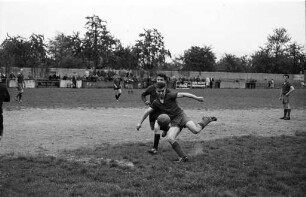 Fußballspiel Rastatt - Bietigheim.