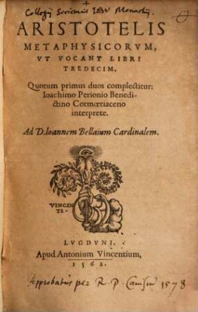 Metaphysicorum libri tres