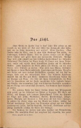 Zeugnisse aus der Natur : Betrachtungen über die Schönheit, Zweckmäßigkeit und Sinnbildlichkeit der Natur