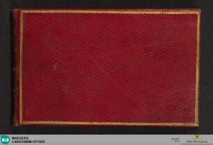 Stammbuch von Friedrich Wilhelm Hitzig - Cod. Karlsruhe 3067