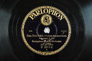 Das Dreimäderlhaus : Potpourri, II. Teil / (Schubert - Berté)
