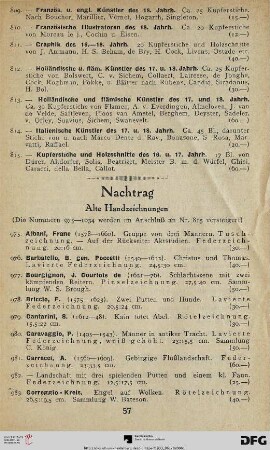 Nachtrag (Nr. 975-1034)