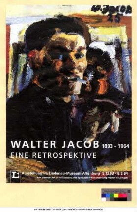 Originaltitel: Walter Jacob 1893-1964 Eine Retrospektive