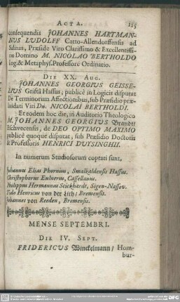 Mense Septembri