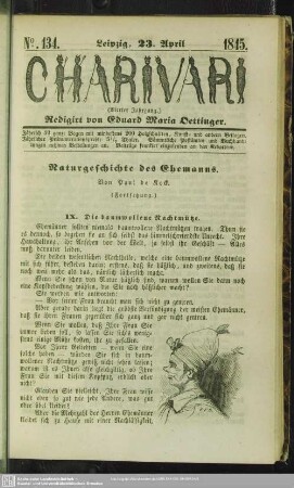 Naturgeschichte des Ehemanns - Fortsetzung