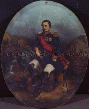 Karikatur auf Napoleon III., Kaiser der Franzosen (1852-1870)