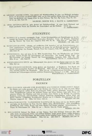 Steinzeug (Nr. 65-69)
