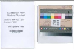 Entnazifizierung Fritz Droegeborn , geb. 14.02.1897 (Rangieraufseher)