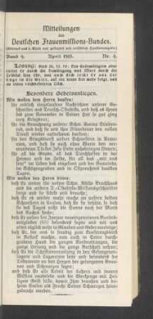 April 1915. Nr. 4