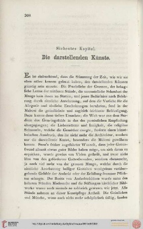 VII. Die darstellenden Künste