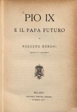 Pio IX e il papa futuro