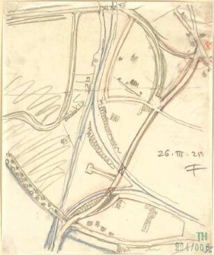 Fischer, Theodor; Lindau / Bodensee; Bahnhofplatz - Lageplan