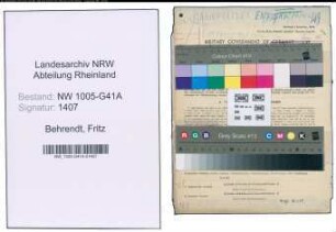 Entnazifizierung Fritz Behrendt , geb. 06.05.1914 (Bahnangestellter)