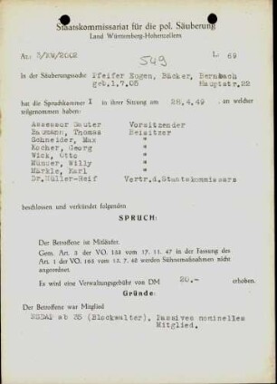 Pfeifer, Eugen