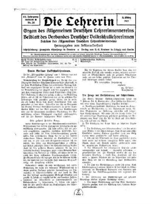 Verein Berliner Volksschullehrerinnen