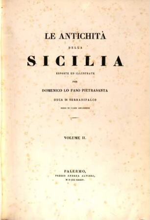 Le Antichità della Sicilia. 2, Antichità di Selinunte