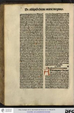 CXIIII. De assumptione Marie virginis.