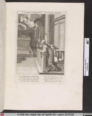 [Der Märtyrer Sabinus erscheint Petrus]