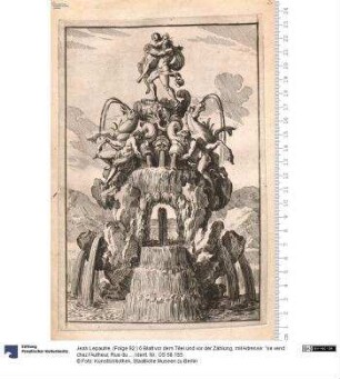 (Folge 92:) 6 Blatt vor dem Titel und vor der Zählung, mit Adresse: "se vend chez l'Autheur, Rue du Vertbois".