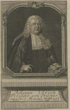 Bildnis des Johann Ulrich von Cramer