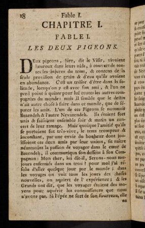 18-36, Chapitre I.