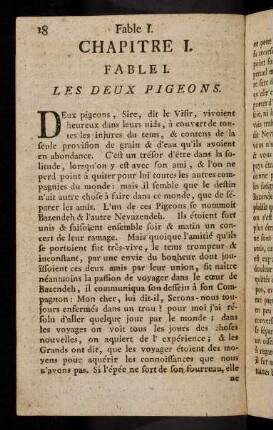 18-36, Chapitre I.
