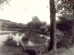 Brokerteich. Detmold. Brokhausen. Papierabzug