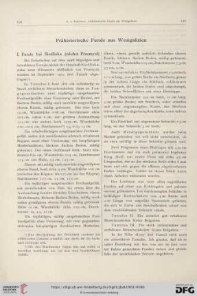 Prähistorische Funde aus Westgalizien