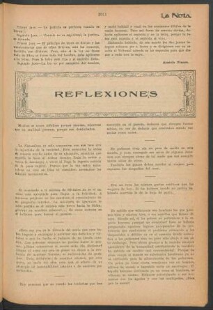 Reflexiones
