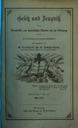 Katechetische Vierteljahrsschrift für Geistliche und Lehrer. 5. 1869